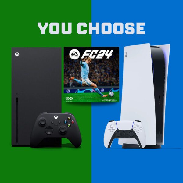 XBOX SERIES X OR PS5 + FIFA 24