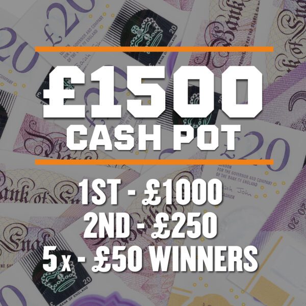 £1500 CASH POT