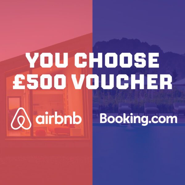 £500 HOLIDAY VOUCHER (YOU CHOOSE)
