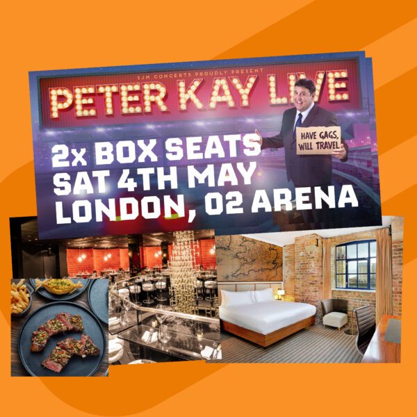 PETER KAY LONDON VIP EXPERIENCE
