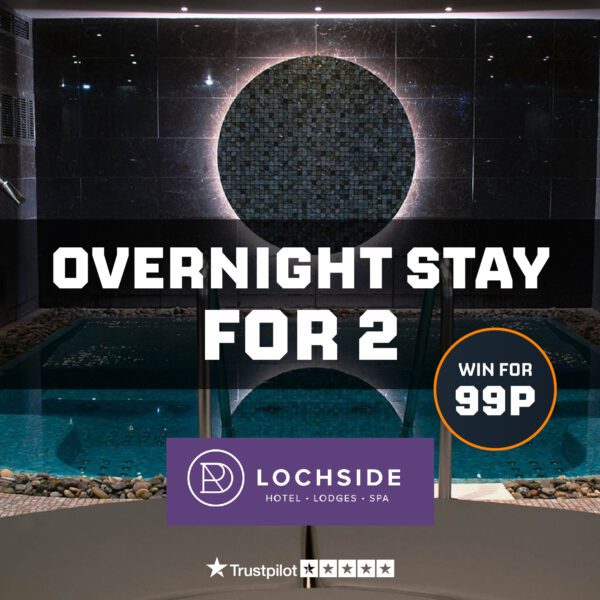 OVERNIGHT LOCHSIDE SPA STAY FOR 2