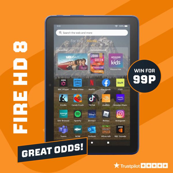 AMAZON FIRE HD 8 TABLET