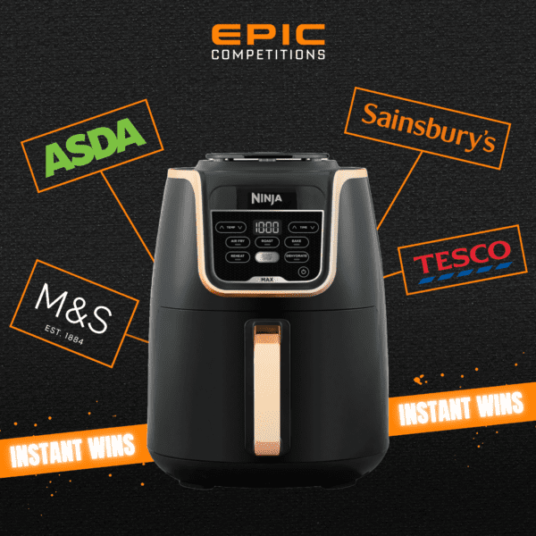 NINJA AIR FRYER MAX + INSTANT WINS