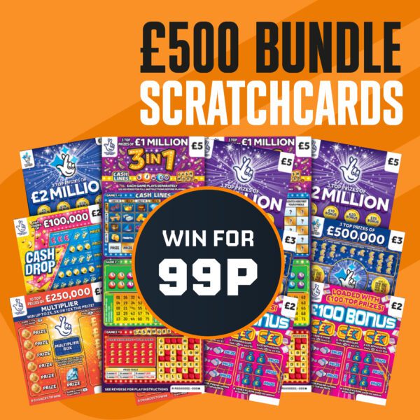 £500 SCRATCHCARD BUNDLE