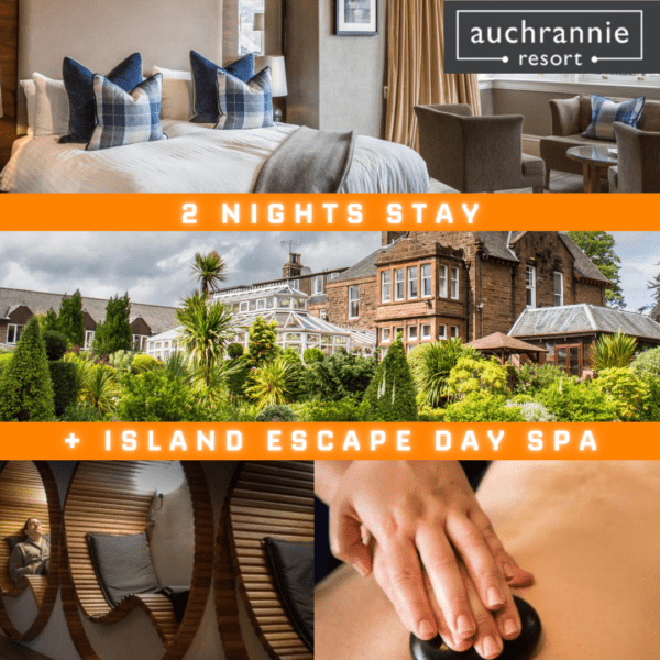 AUCHRANNIE RESORT 2 NIGHT STAY + SPA ESCAPE