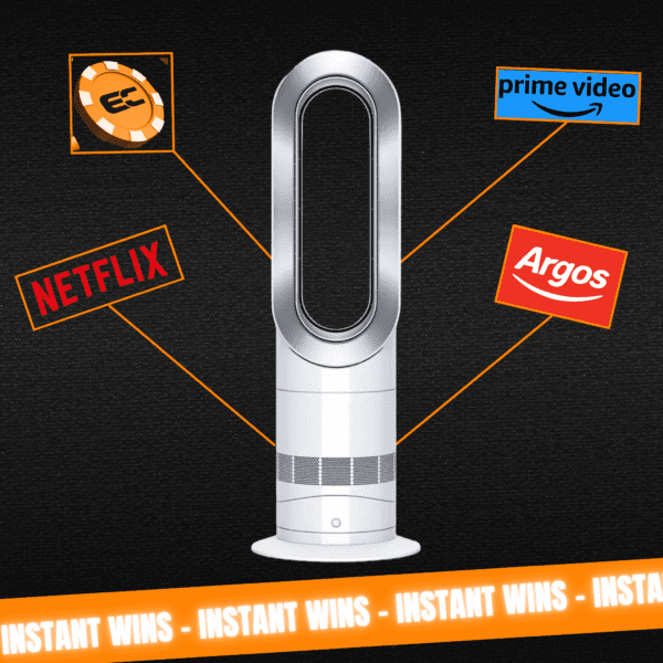 DYSON AM09 HOT + COOL FAN HEATER + INSTANT WINS
