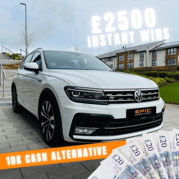 VOLKSWAGEN TIGUAN  R-LINE DSG + INSTANT WINS