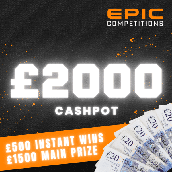 £2000 CASHPOT + INSTANT WINS
