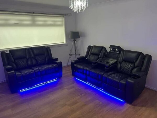 VEGAS 3 + 2 POWER RECLINER SOFAS - Image 2