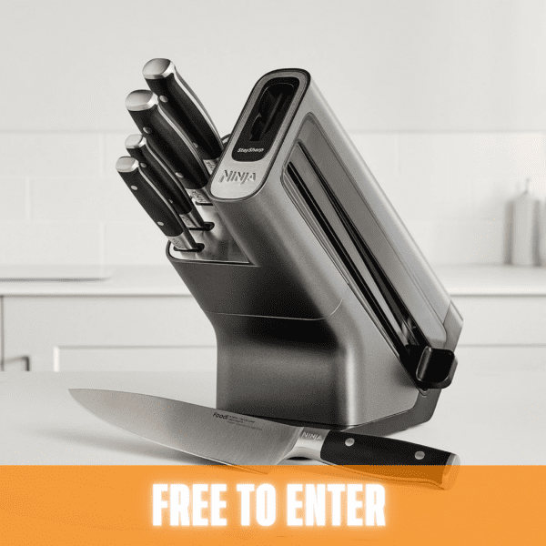 NINJA FOODI KNIFE SET - FREE TO ENTER