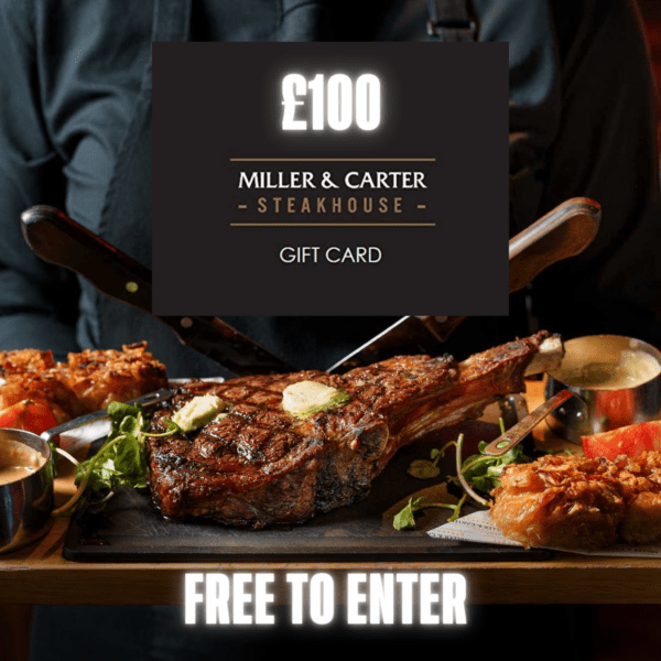 £100 MILLER & CARTER VOUCHER - FREE TO ENTER
