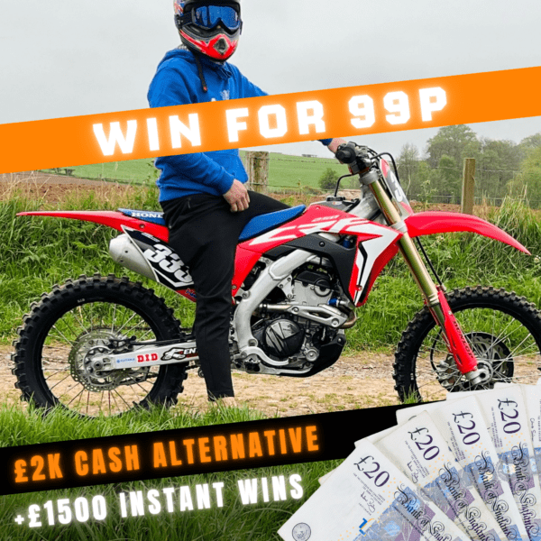 HONDA CRF 250R (2021) + £1500 INSTANT WINS