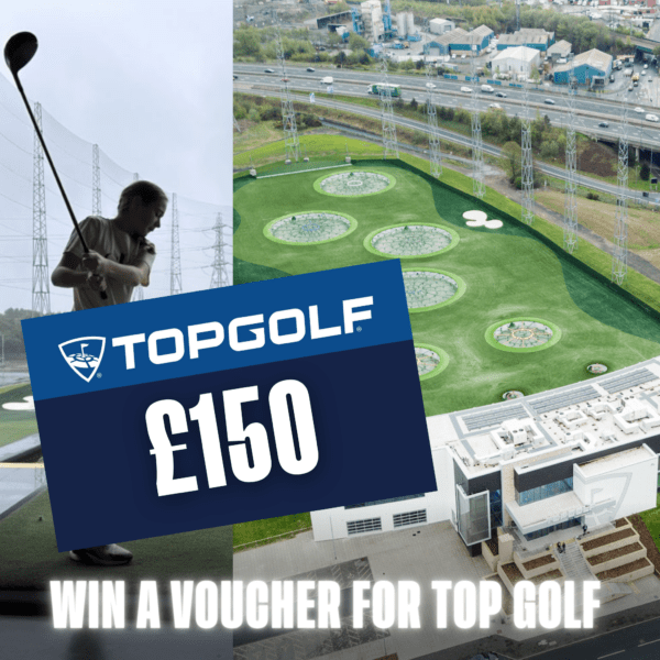 £150 TOP GOLF VOUCHER
