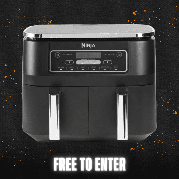 NINJA FOODI DUAL ZONE AIRFRYER - FREE TO ENTER