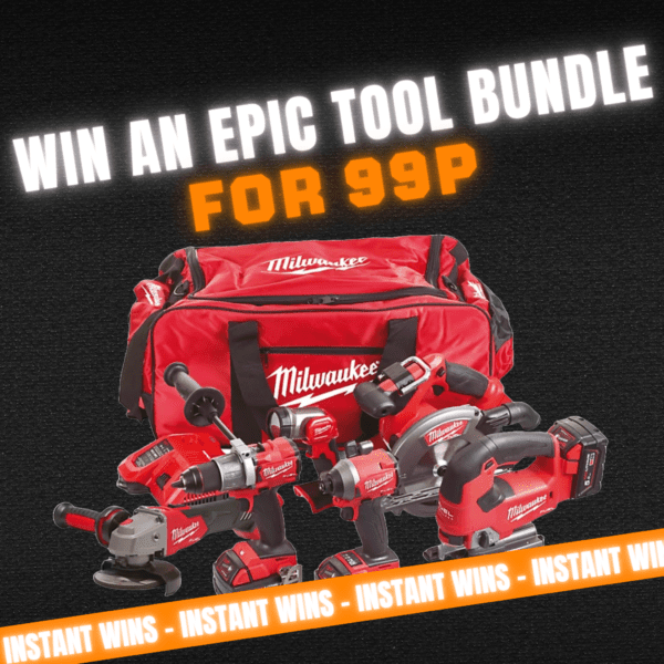 MILWAUKEE 6 PIECE BUNDLE + INSTANT WINS