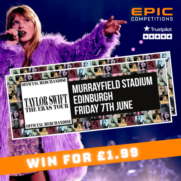 2x TAYLOR SWIFT TICKETS - FRI 7th JUNE - EDINBURGH