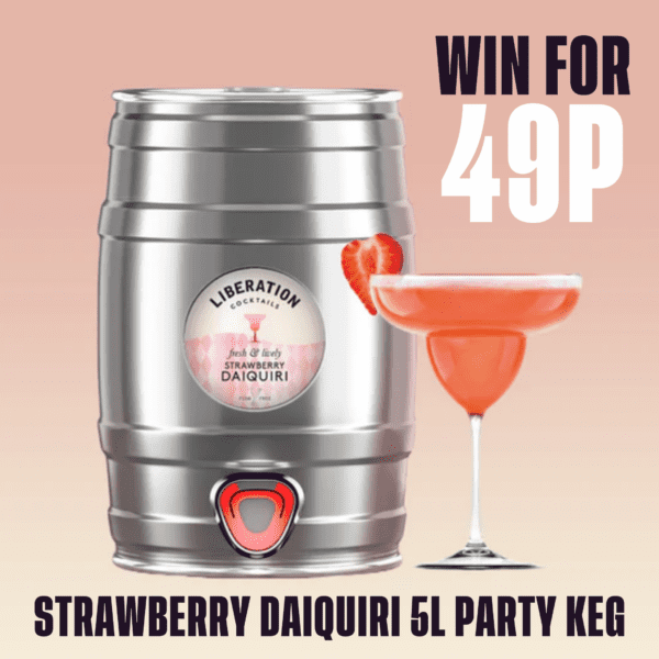 STRAWBERRY DAIQUIRI 5L PARTY KEG
