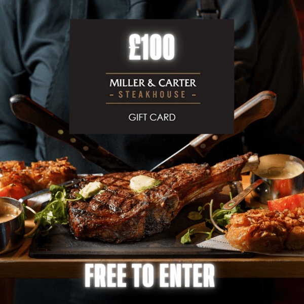 £100 MILLER & CARTER VOUCHER - FREE TO ENTER