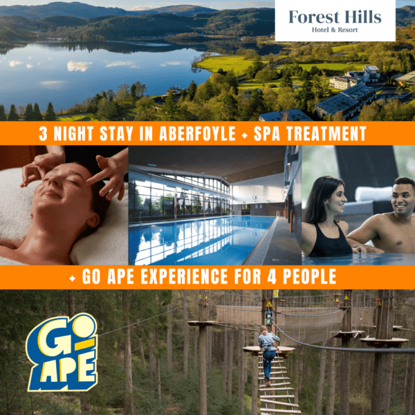 EPIC ABERFOYLE BUNDLE FOR 4 PEOPLE