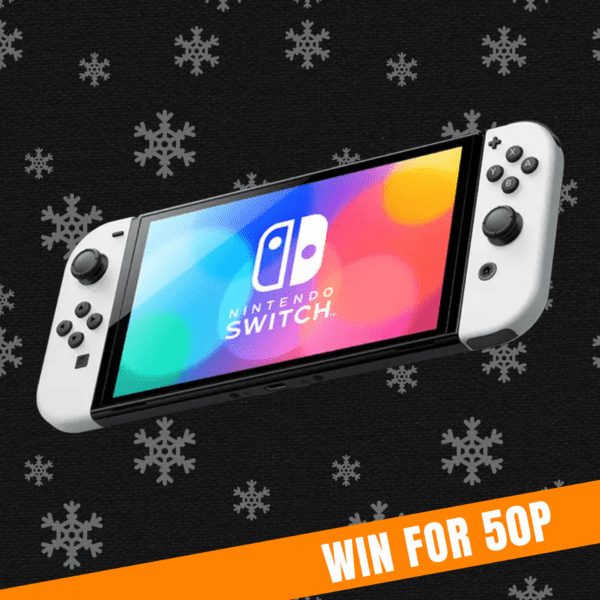 Nintendo Switch OLED Console - White + INSTANT WINS