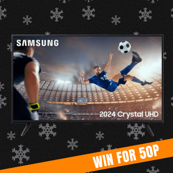 SAMSUNG 65 inch Crystal UHD 4K TV + INSTANT WINS