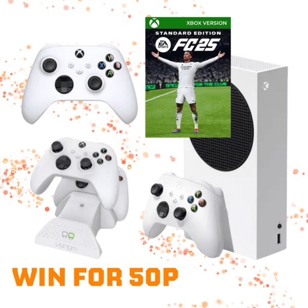 XBOX SERIES S + 2 CONTROLLERS + FC25