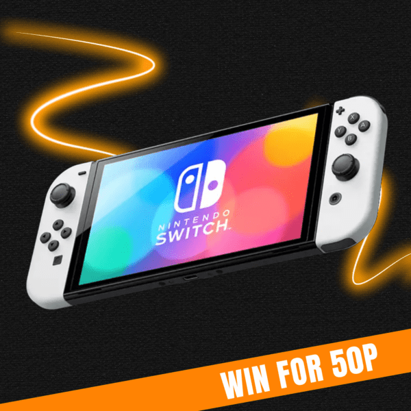 Nintendo Switch OLED Console - White + INSTANT WINS