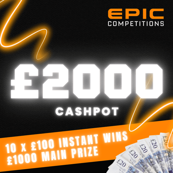 £2000 CASHPOT + INSTANT WINS
