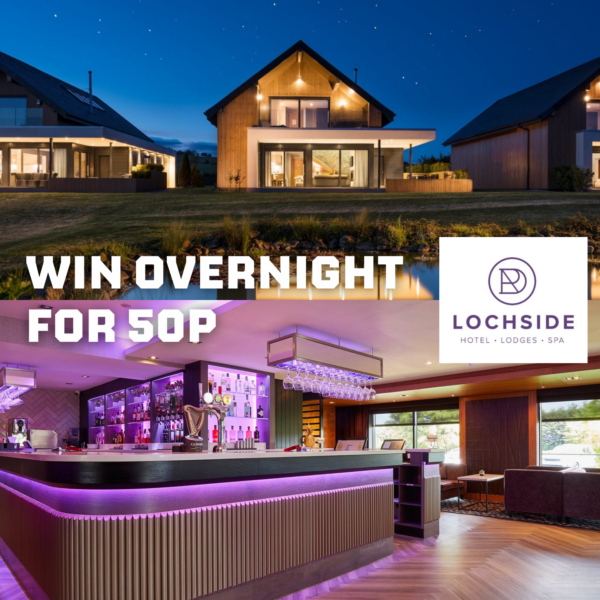 OVERNIGHT LOCHSIDE SPA STAY FOR 2