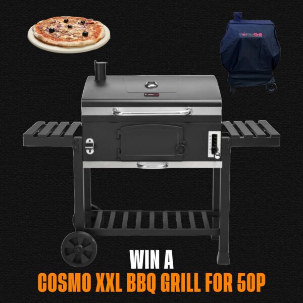COSMO GRILL OUTDOOR XXL + PIZZA STONE & COVER